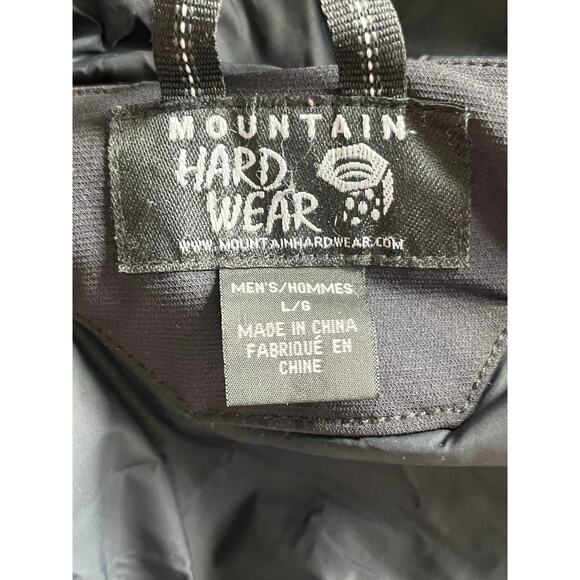 Men’s Mountain Hardwear Anorak Black Ski Snowboard Jacket Size Large - Picture 13 of 13